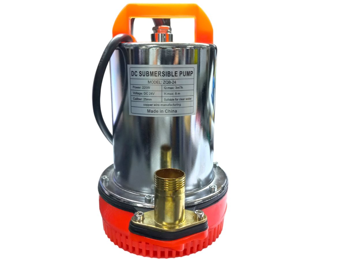 High Quality Solar Submersible Pump 12 Volt DC. 220W.
