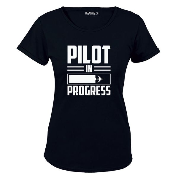 Pilot in Progress - Ladies - T-Shirt