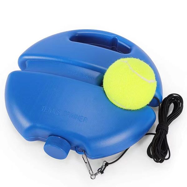 Tennis Rebound Trainer Equipment - Solo Practice Tool with Elastic Ropes
