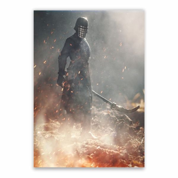 Vicrul In The Fire Poster - A1