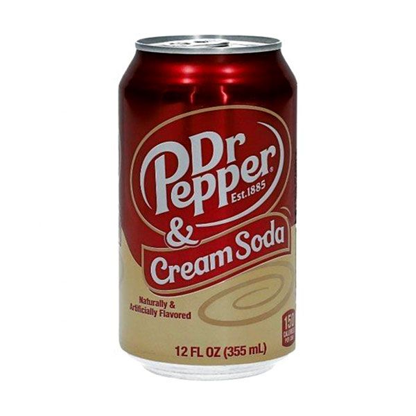 Dr Pepper Cream Soda 12 x 355ml Cans