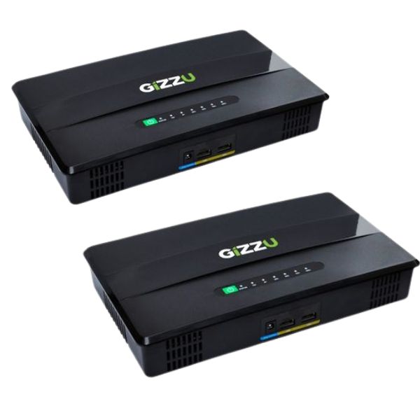Gizzu - 100w - Mini Dc - 46Wh - UPS - Pack of 2