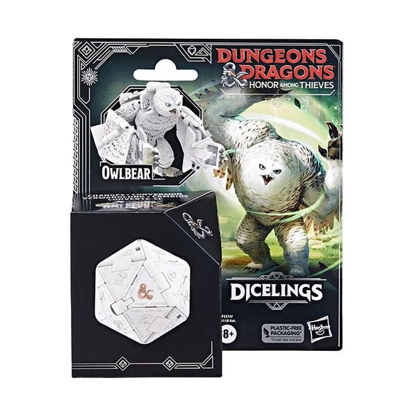 Dungeons And Dragons-Diceling White Owlbear