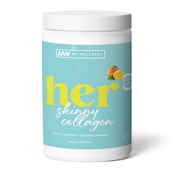 My Wellness HER Skinny Collagen 450g Tropical Punch