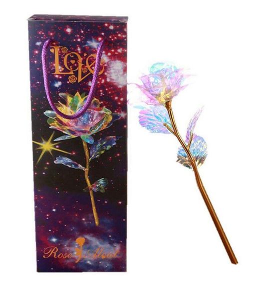24k Gold Plated LED Rose Flower and Gift Box