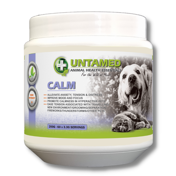 Untamed CALM, High-Strength Calming Supplement for Dogs &amp; Cats