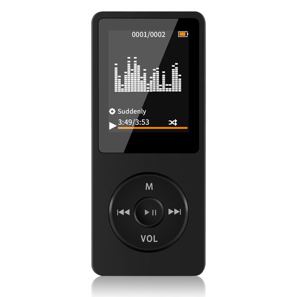 8GB MP3 Player with Bluetooth, Portable Music Player with Speaker
