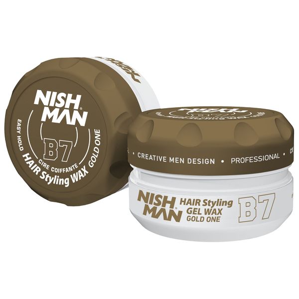 Nishman Hairstyling Gel Wax B7 GOLD ONE 150ML