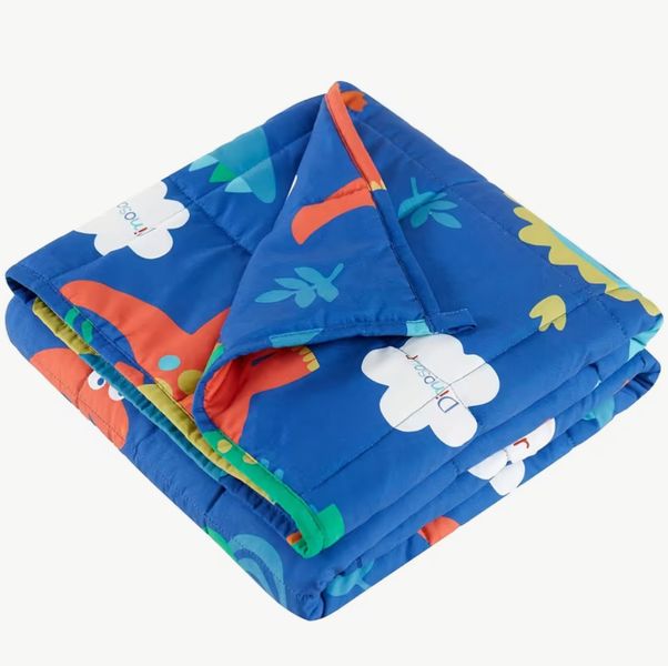 Soothing Dino -Themed Weighted Blanket