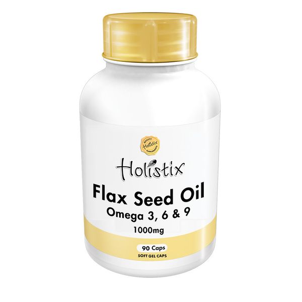 Holistix Flax Seed Oil 1000mg 90 Softgel