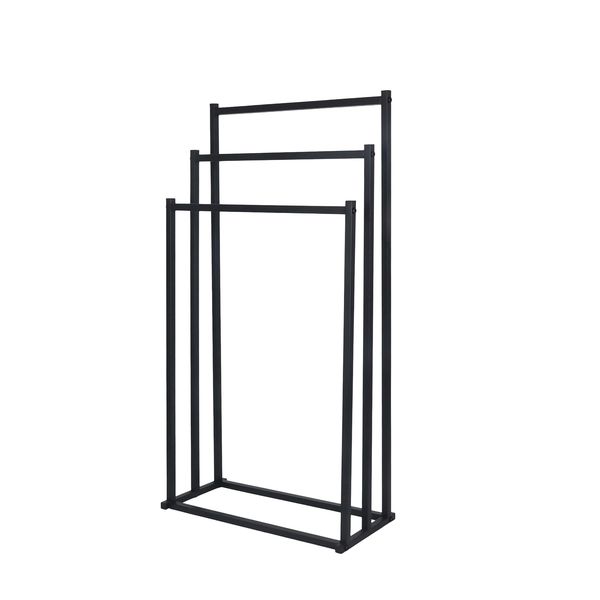 Free Standing Towel Rack, 3 Tier Alloy Steel Stand, 84,74,64CM High, Drying
