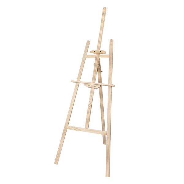 Wooden Adjustable Easel - Ideal for Artists &amp; Canvas Display