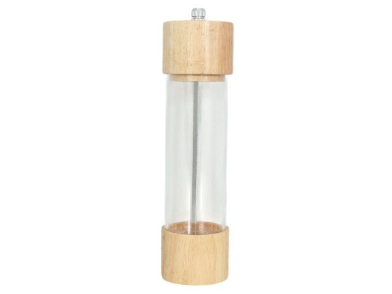 George &amp; Mason - Wood &amp; Acrylic Spice Grinder - 22cm