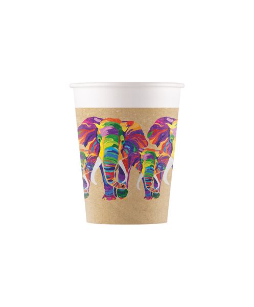 Eco Compostable Elephant Paper Cups