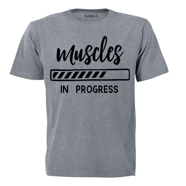 Muscles in Progress - Adults - T-Shirt - White