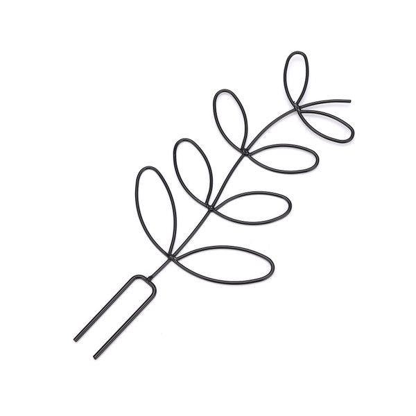Black Pointed Plant Trellis image
