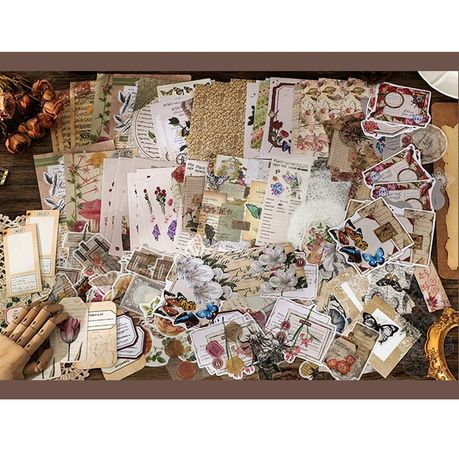 La Laila Scrapbook Journal Supplies Pack Ephemera Stickers B - 260 Pieces, Shop Today. Get it Tomorrow!