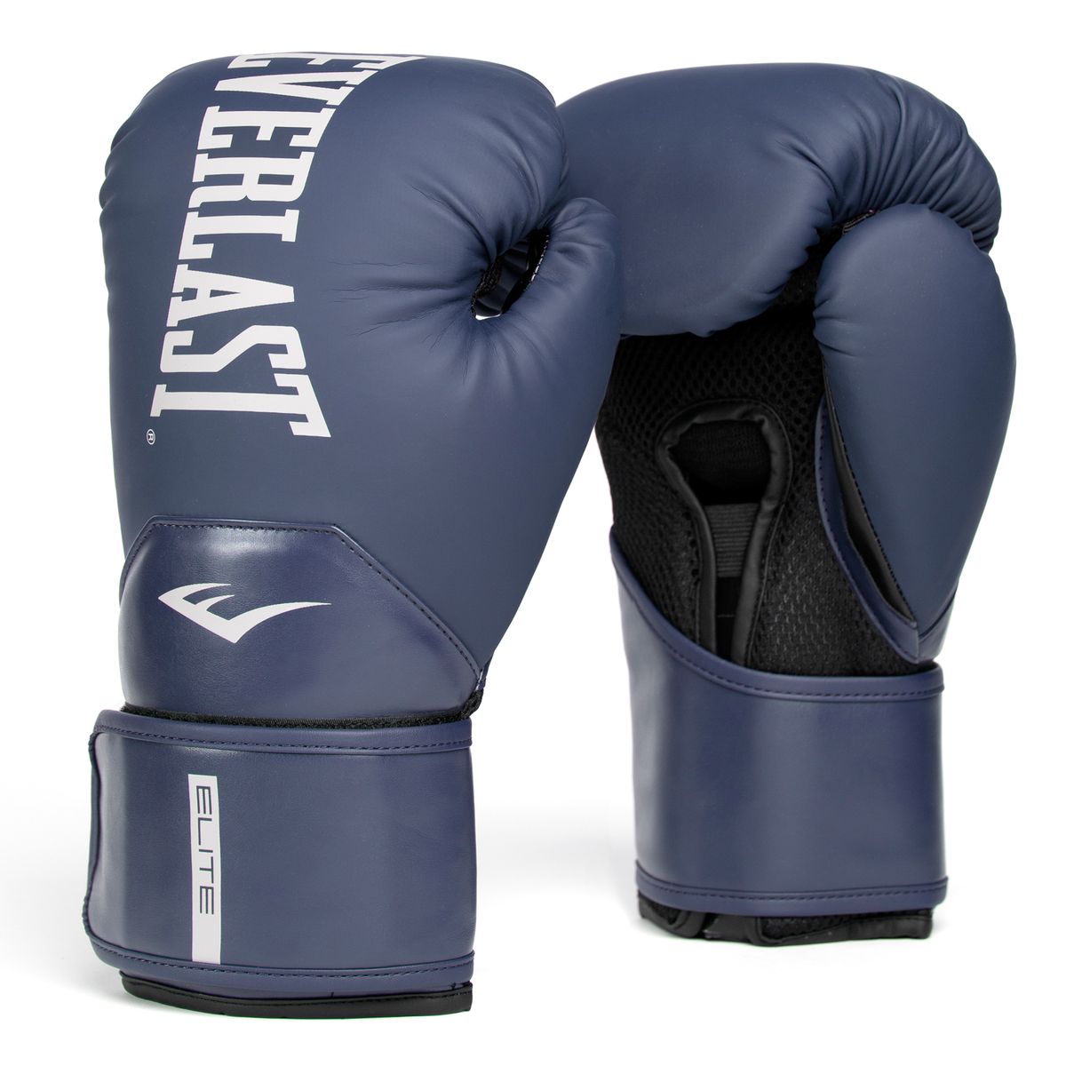 Everlast Elite 2 Boxing Gloves - 12oz - Navy