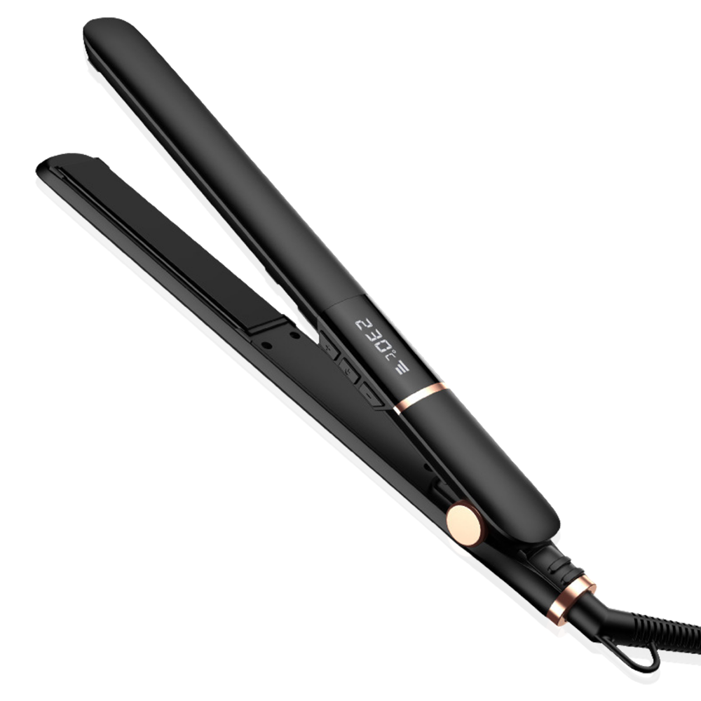 Topika - Flat Iron Hair Straightener 2 in 1, Adjustable Temp 290 C-232 C