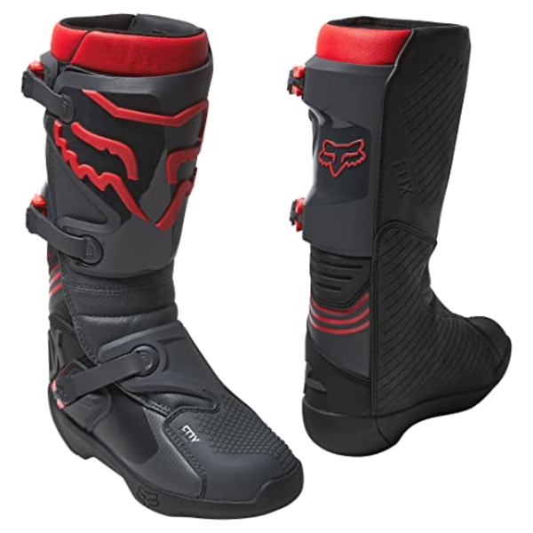 Fox Comp Black/Red Boots image
