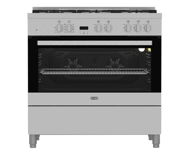 Defy 90cm New York Twin Thermo Fan + Range Cooker DGS906