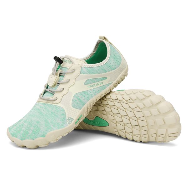 Saguaro Fast Ultra Thin and Ultra Light Barefoot Shoe - Teal Green 300g