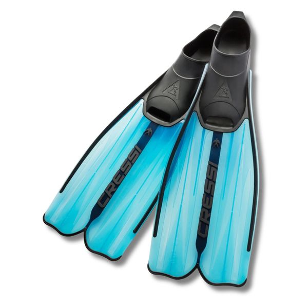 Snorkeling Fins | Full Foot, Lightweight Power Blade | Cressi