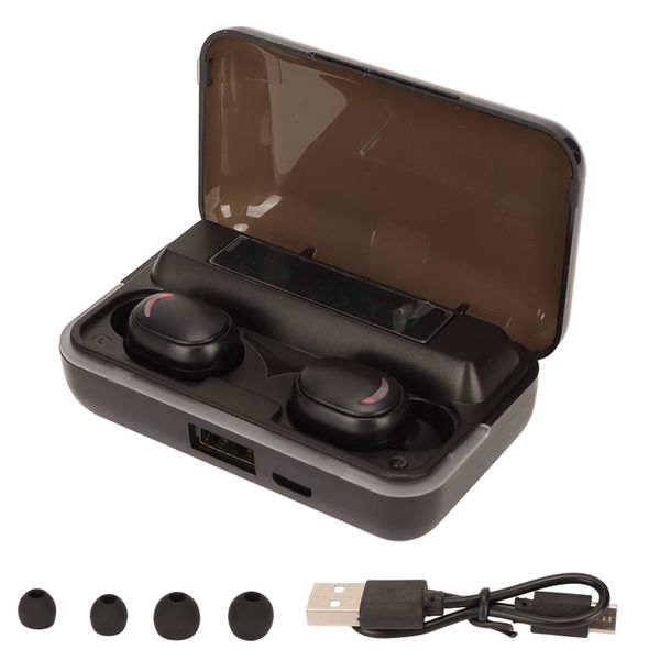 Bluetooth Earbuds Deep Bass HiFi Stereo IPX7 Waterproof Wireless Sports