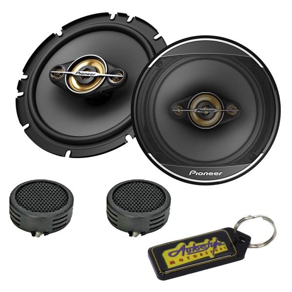 Pioneer TS-A1688S 6.5" Inch 4-Way 350W Speakers