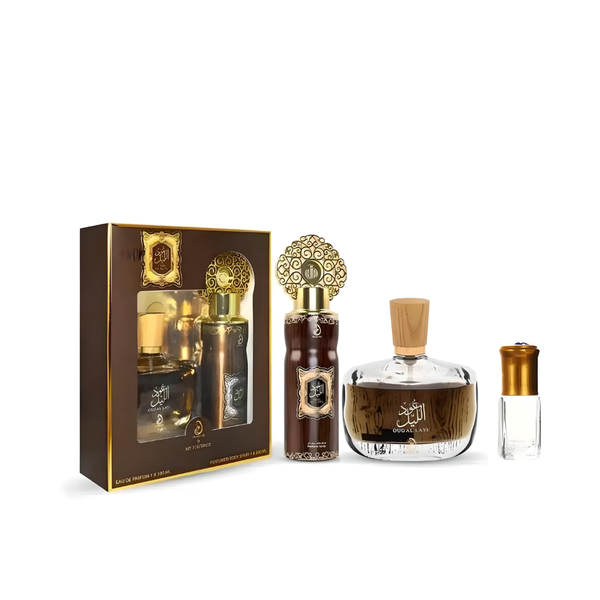 Oud al Layl Gift set by Arabiyat + Perfume Oil