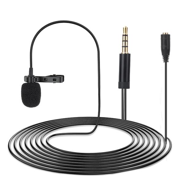 1.5m Dual Lavalier 3.5mm Mic
