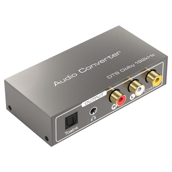 192Khz Dac Audio Converter Toslink Optical Coaxial Hdmi-Compatible