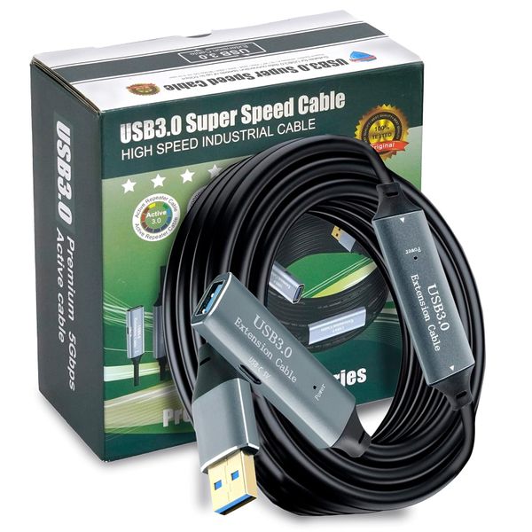 ZATECH 10 Meter Active USB 3.0 Extension Cable