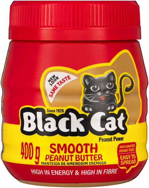 Black Cat Smooth Peanut Butter 400g