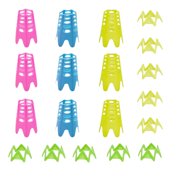 19Pcs Practice Golf Tees for Turf and Driving Range Indoor Tee