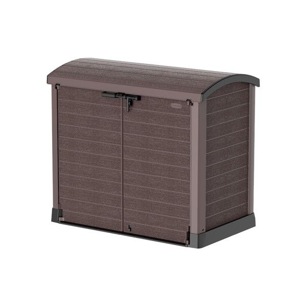 Cedargrin Storage Shed Arc Lid 1200l Dark Brown (145 X 82.5 X 125 cm)
