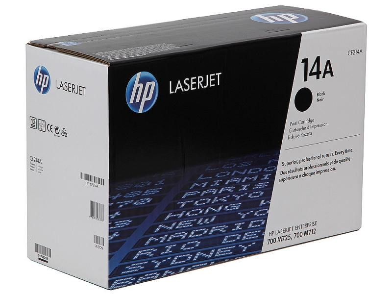 HP 14A Original Black Toner Cartridge