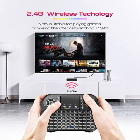 Mini Bluetooth Keyboard and Mouse Perfect for PC, Android, TV Box