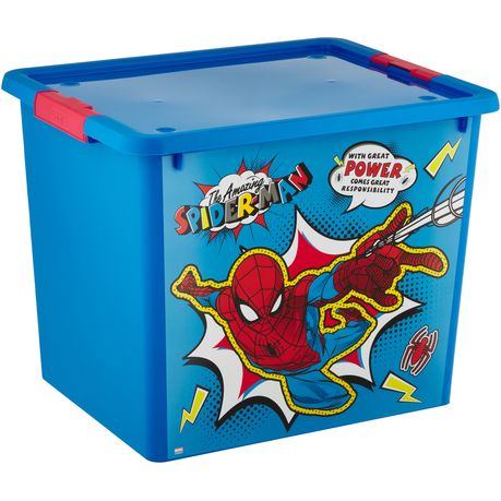 Spiderman storage sale and toy box