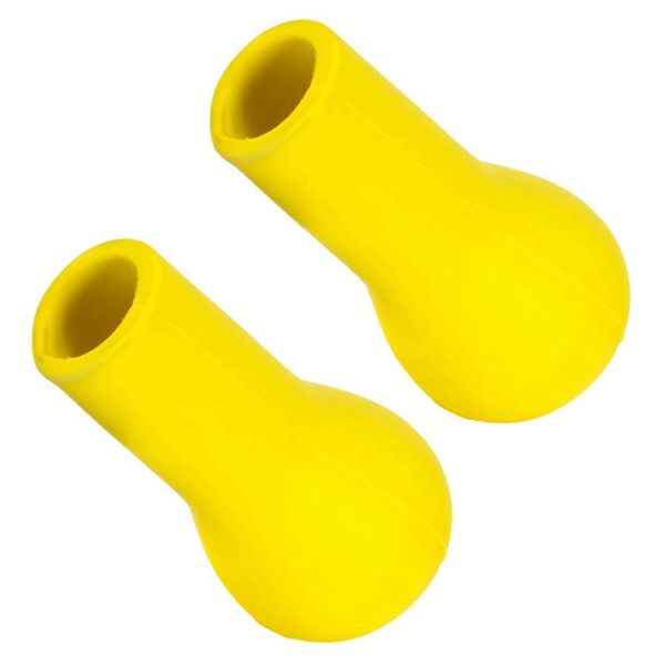 Fishing Rod Butt Cushion Gimbal Fishing Fighting Holder Yellow