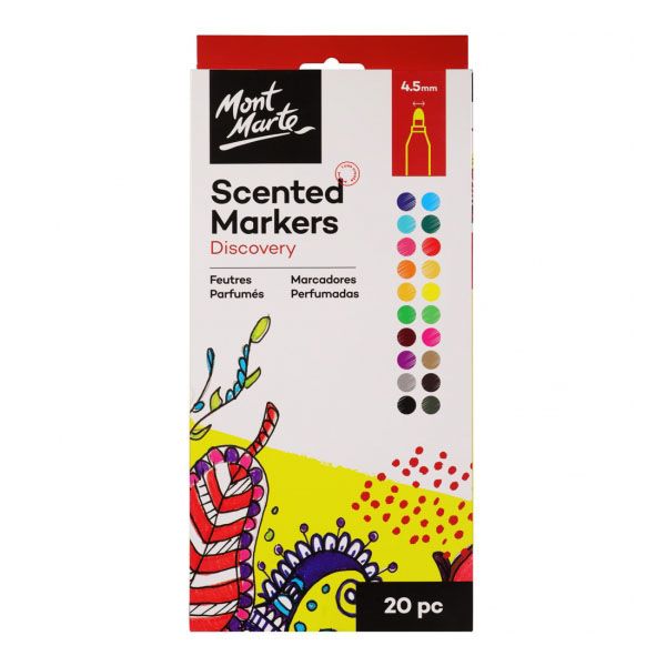 Mont Marte Scented Markers : 20PC
