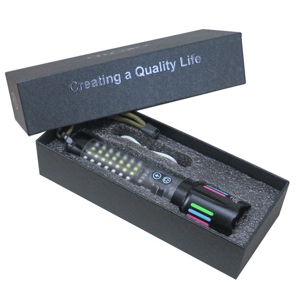 519 High Powered Emergency Rescue Multifunction LED Flashlight