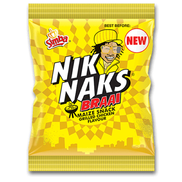 Niknaks Snack Baler - Chicken (40 x 25g)