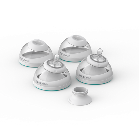 Nanobébé Breastfeeding Essential Set Teal Image