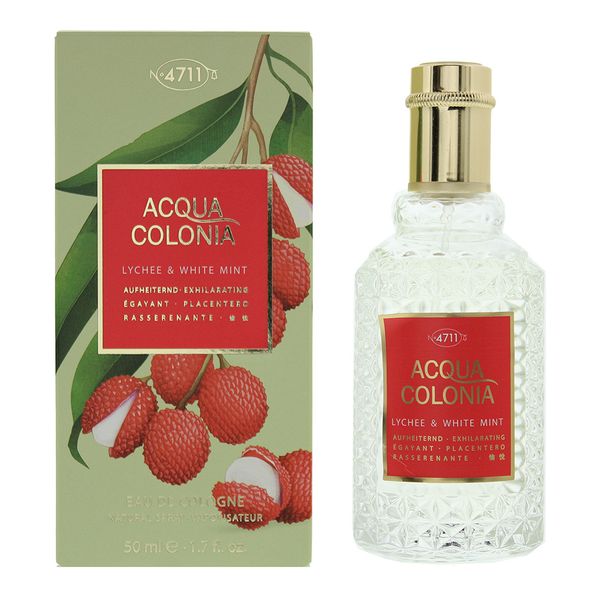 4711 Acqua Colonia Lychee &amp; White Mint EDC 50ml (Parallel Import)