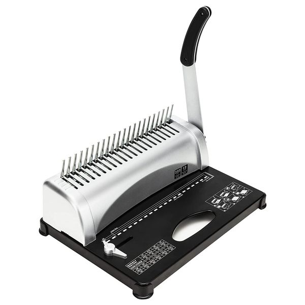 Manual Basics Comb Binding Machine, 350 sheets