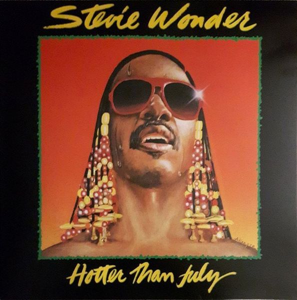 Stevie Wonder - Hotter Than July Vinyl LP Album Featuring Master Blaster