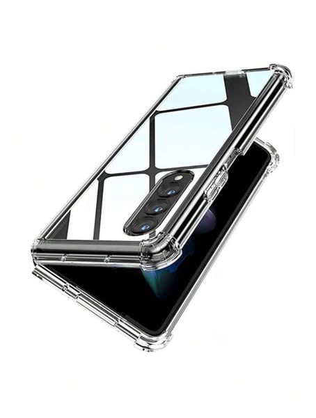 Clear Protective Case Compatible With Samsung Z Fold 7-Anti yellowing