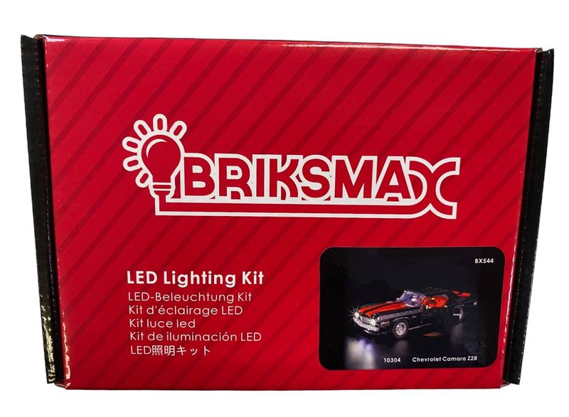 BRIKSMAX - Light Set For Lego 10304 Chevrolet Camaro Z28