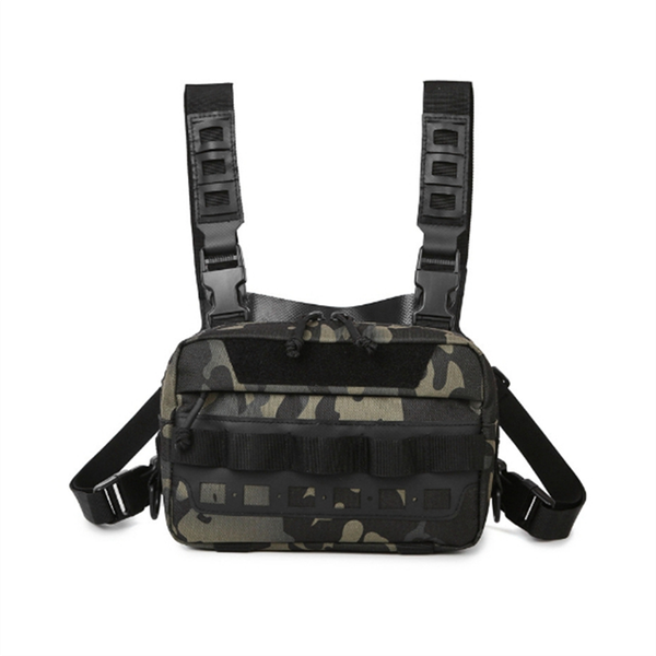 Fishing Tackle Bag Chest Sling Pack Backpack With Fishing Lures